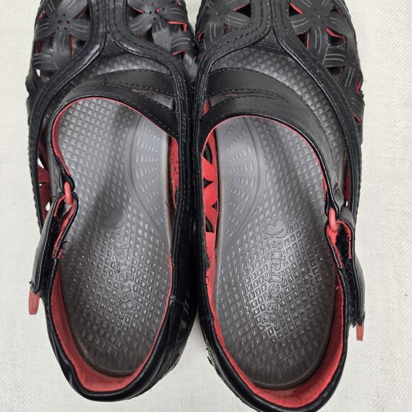 Baretraps Women's Black Ferra Flower Lasercut Comfort Flats Size 7M - Picture 10 of 11